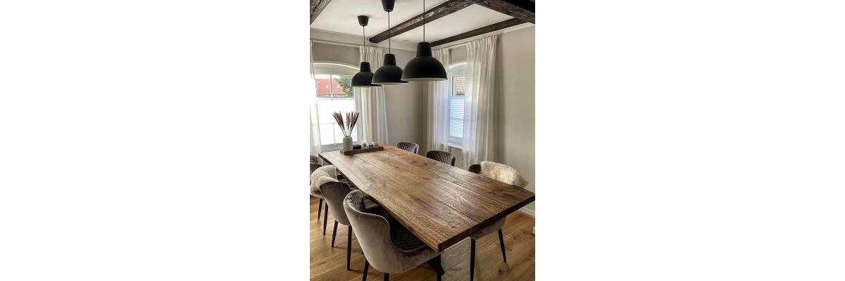 In 5 Schritten zum DIY Massivholztisch – Einfache Anleitung - In 5 Schritten zum DIY Massivholztisch – Einfache Anleitung