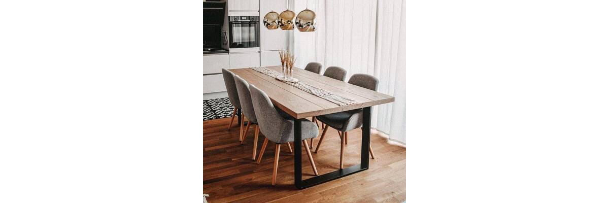 10 Gründe für einen Massivholztisch aus Eiche - 10 Gründe für einen Massivholztisch aus Eiche