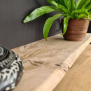 N/A Regalbrett/Fensterbank Eiche 24 mm, Baumkante 40x20 cm