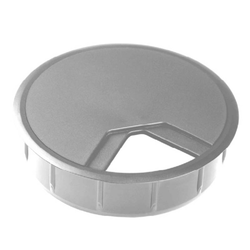 4260747165752 - Kabeldurchlassdose flach silber