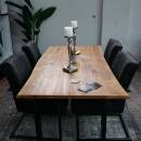 Tischplatte Eiche Loft B 30  mm - Baumkante 160x80 cm