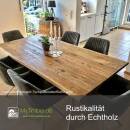 Tischplatte Eiche Loft B 30  mm - Baumkante 200x100 cm