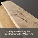 N/A Regalbrett/Fensterbank Eiche 24 mm, Baumkante 160x20 cm