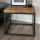 Tischplatte Eiche Chalet G 40 mm - gerade Kante 50x50 cm