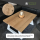Tischplatte Eiche Chalet G 40 mm - gerade Kante 80x80 cm