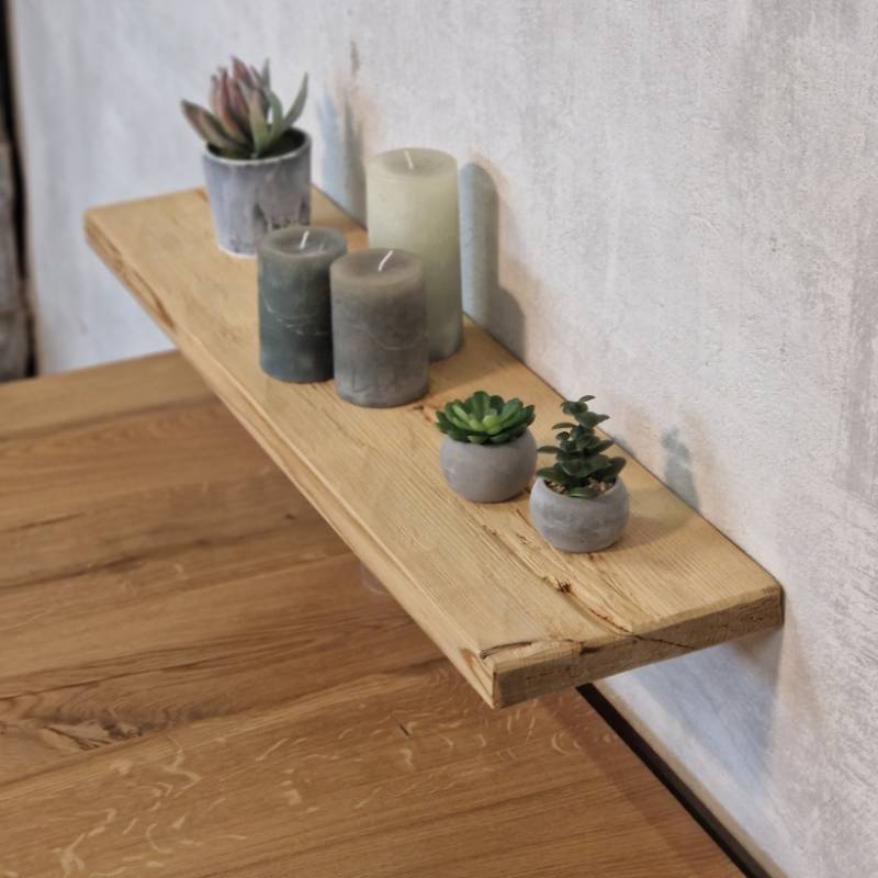 4262459611169 - Regalbrett Rustic Pine 34 mm gerade Kante 140x20 cm