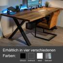 Tischgestell Light X schwarz, 60 cm