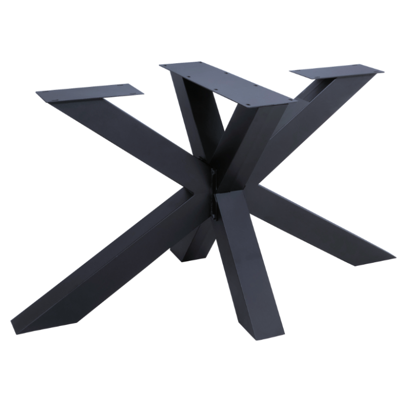 4260747160252 - Tischgestell Bold Spider | Weiß | Maße unten 140 x 90 cm | Spider-Form | Befestigungsplatte aus Stahl | Höhe 72 cm | Rex Regular