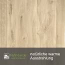 Tischplatte Eiche Chalet B 40 mm - Baumkante 160x80 cm