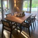 Tischgestell Bold Center double X Fuß 118x48 cm schwarz