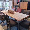 Tischgestell Bold Center double X Fuß 118x48 cm schwarz