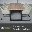 Tischgestell Light U weiß