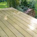 Thermo- Kiefer Terrassendielen gebürstet 300 cm