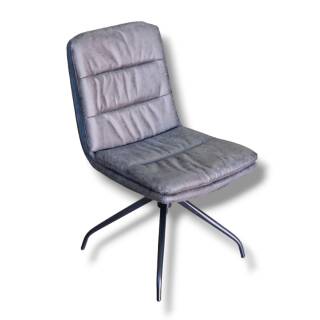 Stuhl Frank Lederoptik ohne Arm