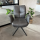 Stuhl Lars Lederoptik Dark Grey
