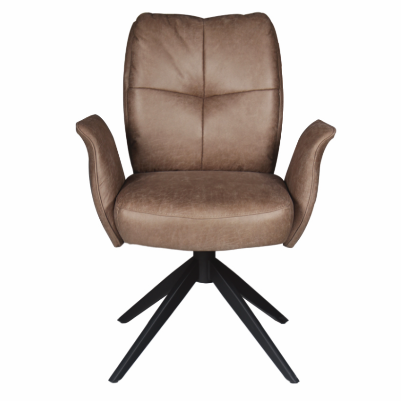 4262459611435 - Stuhl Lars Lederoptik Elephant