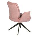 Stuhl Lars Webstoff Light Rose