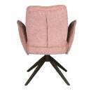Stuhl Lars Webstoff Light Rose