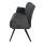Bank Lars Webstoff 180 cm,Brown Grey