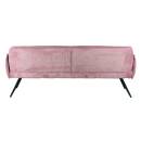 Bank Lars Webstoff 220 cm,Light Rose