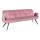 Bank Lars Webstoff 220 cm,Light Rose