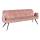 Bank Lars Webstoff 220 cm,Light Rose
