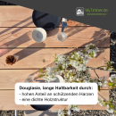 Gartentischplatte Douglasie  40 mm, gerade Kante 260x100 cm