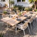 Gartentischplatte Douglasie  40 mm, gerade Kante 260x100 cm