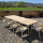 Gartentischplatte Douglasie  40 mm, gerade Kante 260x100 cm