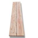 Gartenbankplatte Douglasie 40 mm, gerade Kante 300x40 cm