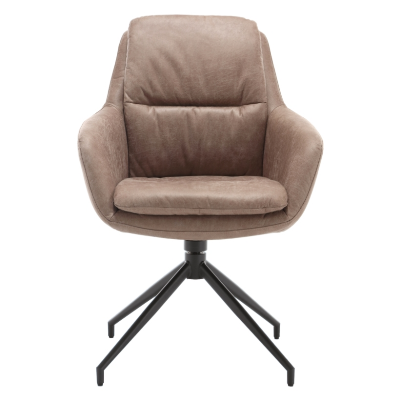 Stuhl Dave Lederoptik Elephant