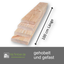 Douglasie Bretter vollmassiv 4x20x100 cm 2 Stück