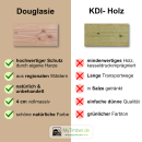 Douglasie Bretter vollmassiv 4x20x100 cm 4 Stück