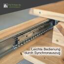 Esstisch Siley ausziehbar, Eiche, geölt, 160/220x90 cm