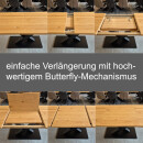 Esstisch Siley ausziehbar, Eiche, lackiert, 160/220x90 cm