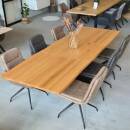 Esstisch Siley, ausziehbar, Eiche, ge&ouml;lt,...