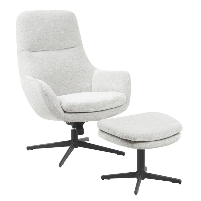 Sessel Lilli inkl. Hocker Silver Lining
