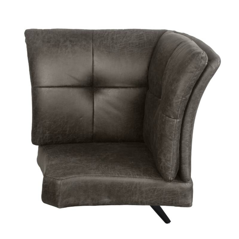 4262459612562 - Bank Lars Lederoptik EckteilDark Grey