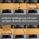 Ausziehtischplatte Echtholz Eiche 30 mm - Unique