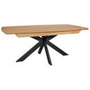 Esstisch Kaia, ausziehbar, Eiche, geölt, 200/280x105- 95 cm