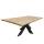 Tischplatte Eiche Loft B ca.45 mm mit Fase, Baumkante