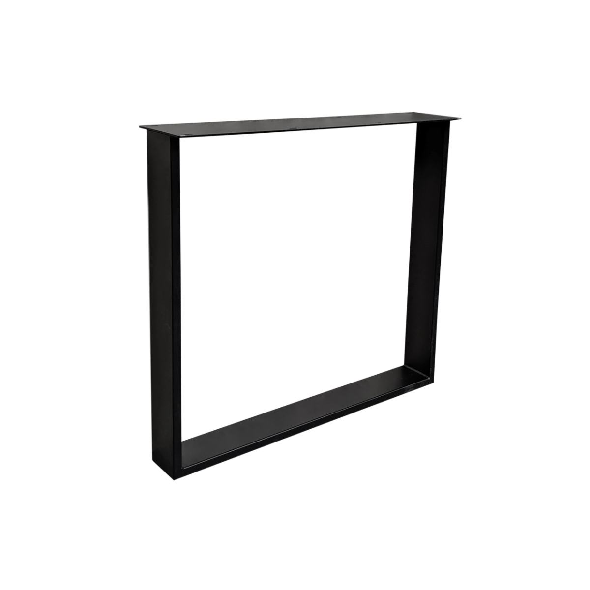 Tischgestell Ultra Light U | U-Form | Befestigungsplatte aus Stahl | Höhe 72 cm | Gestellstärke 10 x 2 cm | U Exclusiveline