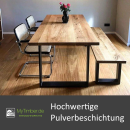 Tischgestell Ultra Light U Edelstahl